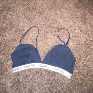 calvin klein triangle bra